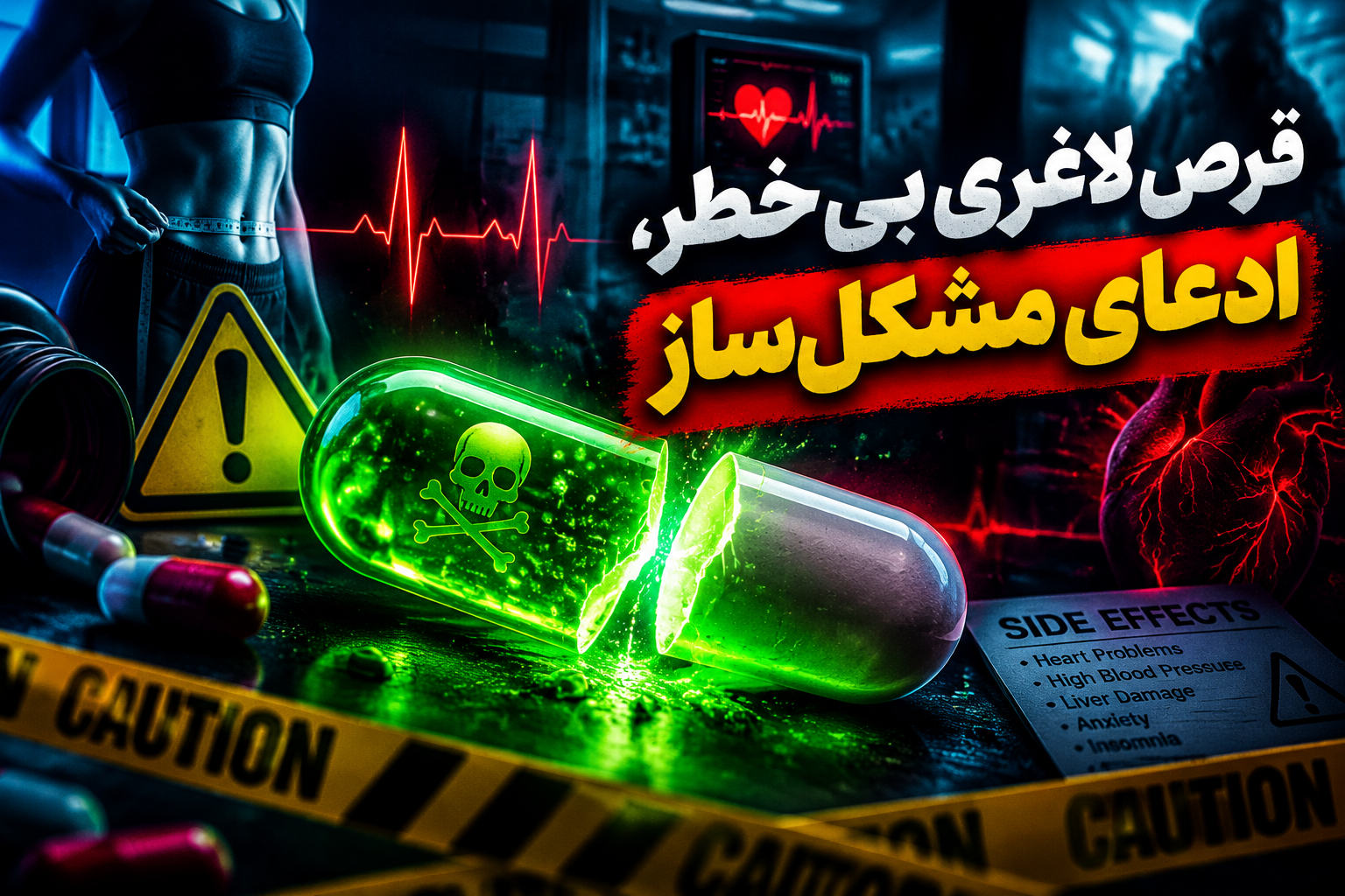 قرص لاغری بی خطر، ادعای مشکل ساز