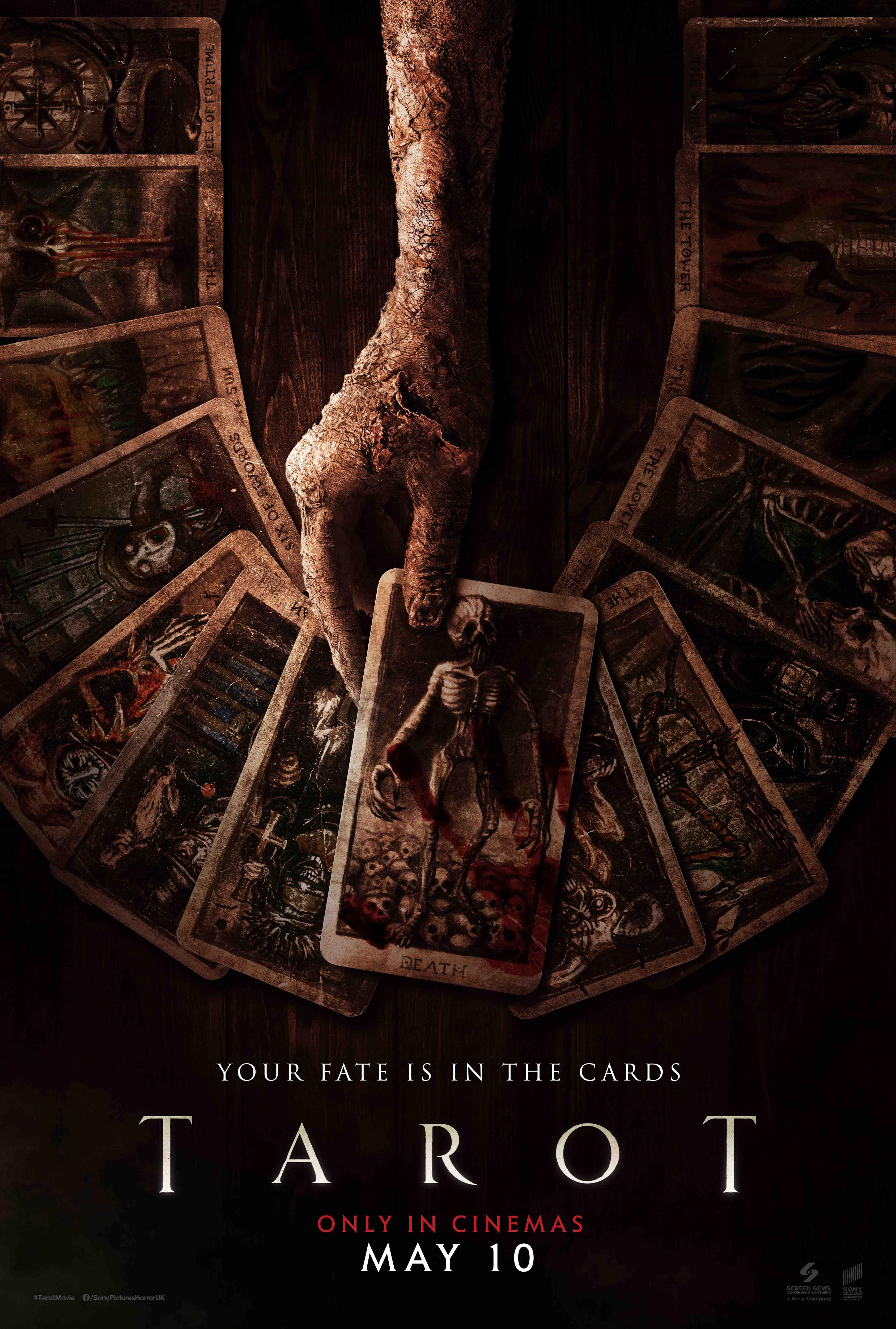 پوستر رسمی فیلم تاروت Tarot 2024