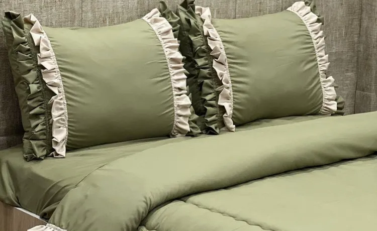 چطور روتختی چین دار بدوزیم؟