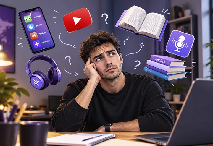 پرش مداوم بین منابع یادگیری