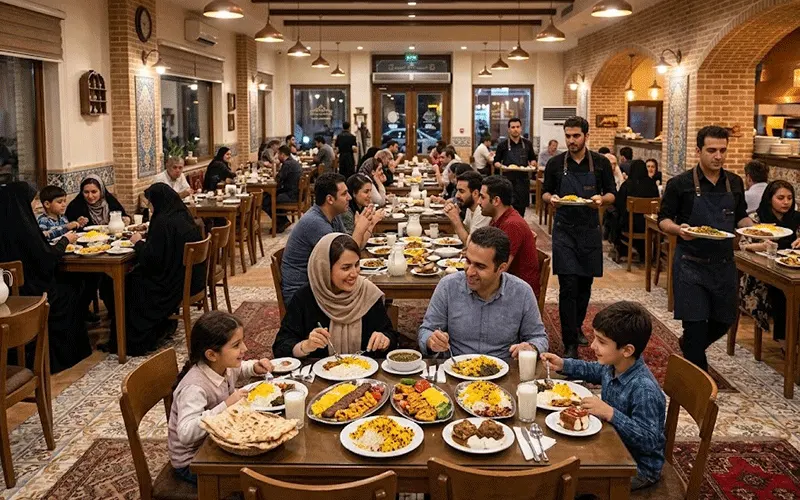 بهترین رستوران های مشهد برای ناهار؛ با منوی متنوع و خوشمزه • درناتریپ ✈️ رستوران نزدیک حرم برای صرف ناهار